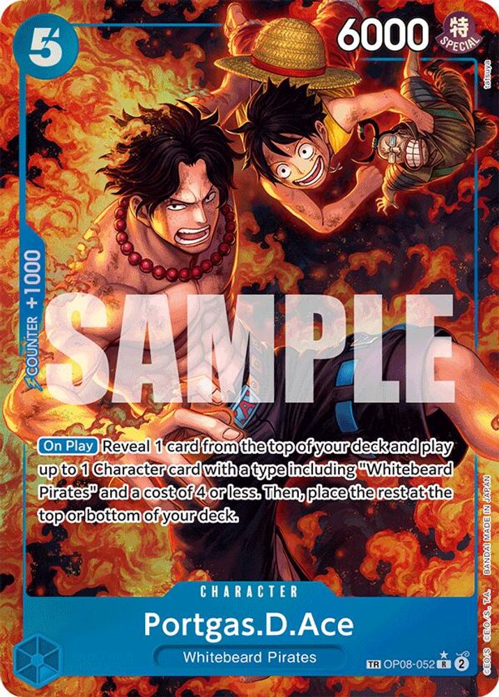 Portgas.D.Ace [TR] OP08-052 One Piece Card Game