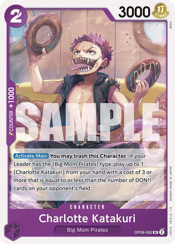 Charlotte Katakuri OP08-062 One Piece Card Game