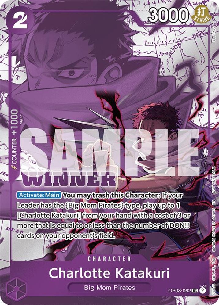 Charlotte Katakuri [Winner] OP08-062 One Piece Card Game