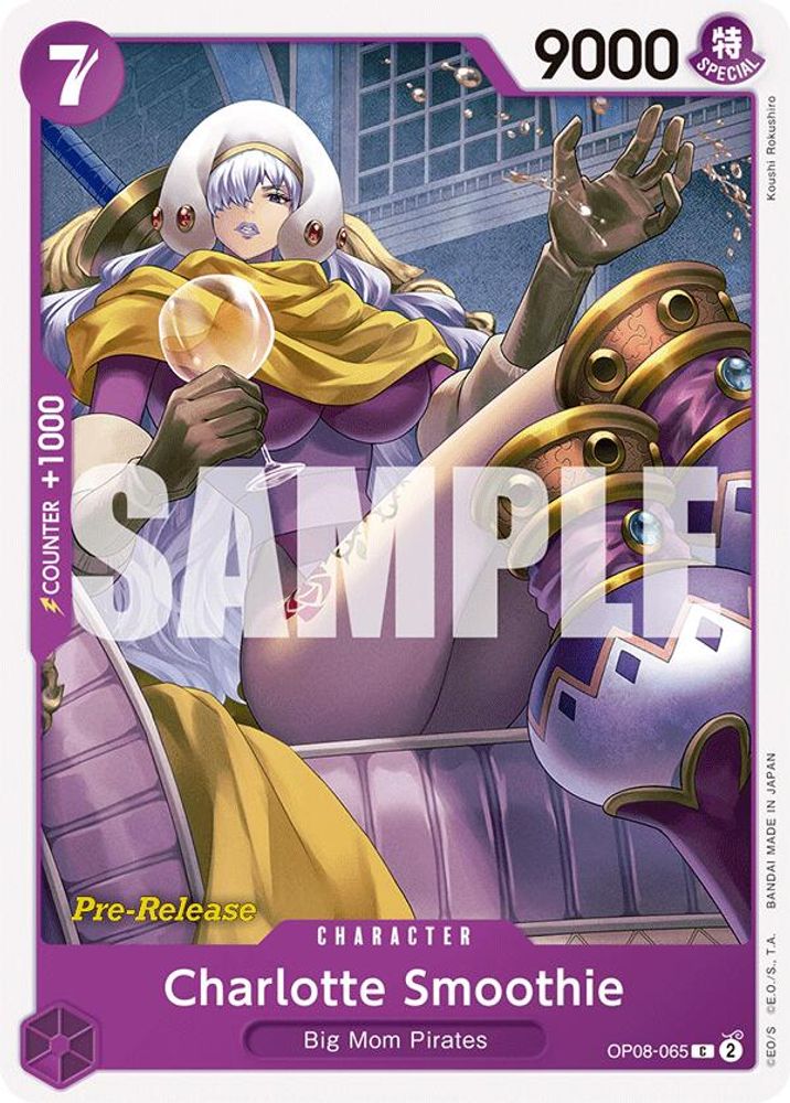 Charlotte Smoothie [Pre-Release] OP08-065 One Piece Card Game