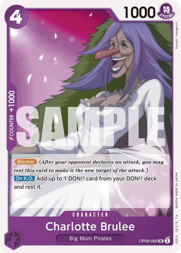 Charlotte Brulee OP08-066 One Piece Card Game