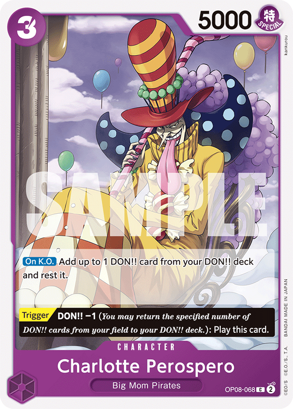 Charlotte Perospero OP08-068 One Piece Card Game