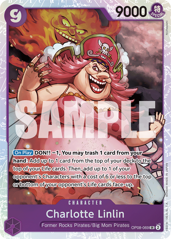 Charlotte Linlin [2nd Anniversary] JP OP08-069 One Piece Card Game