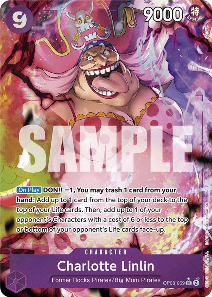 Charlotte Linlin [Alternate Art] OP08-069 One Piece Card Game