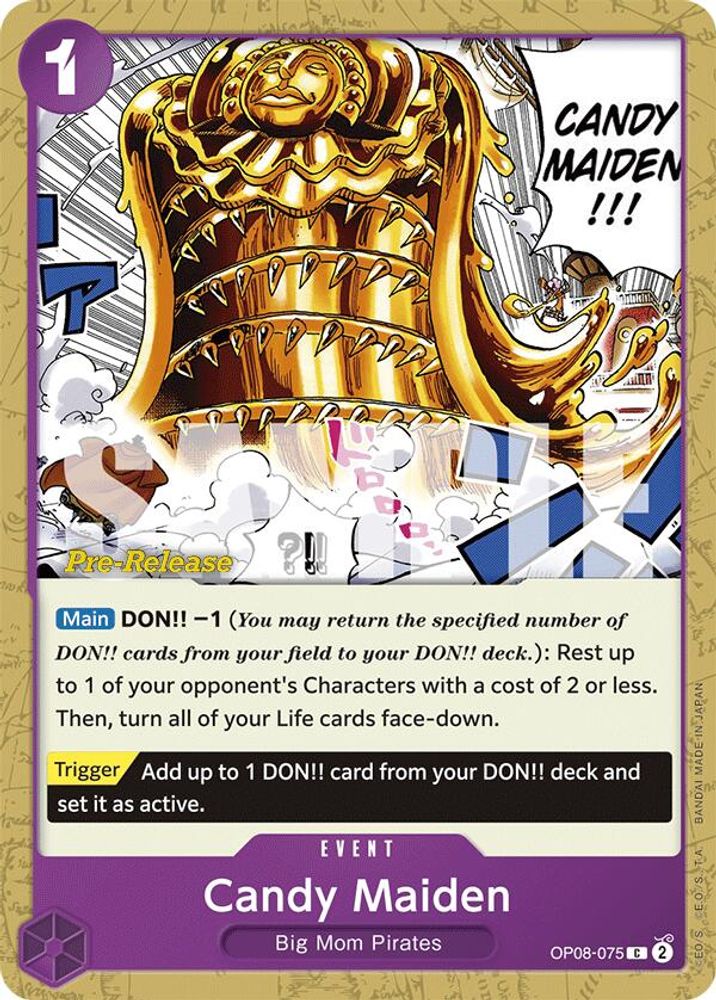 Candy Maiden [Pre-Release] OP08-075 One Piece Card Game