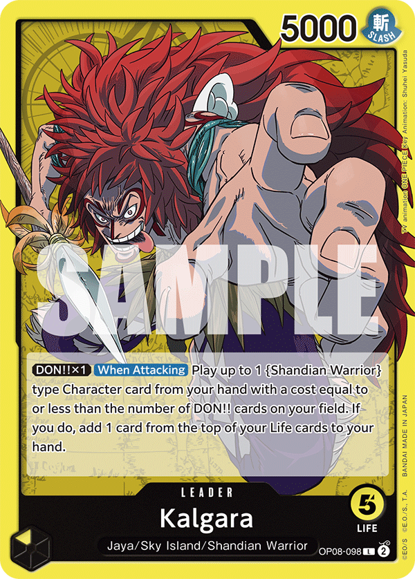 Kalgara OP08-098 One Piece Card Game