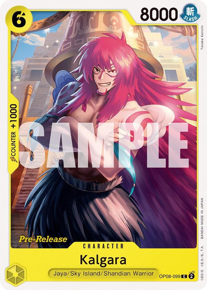 Kalgara [Pre-Release] OP08-099 One Piece Card Game