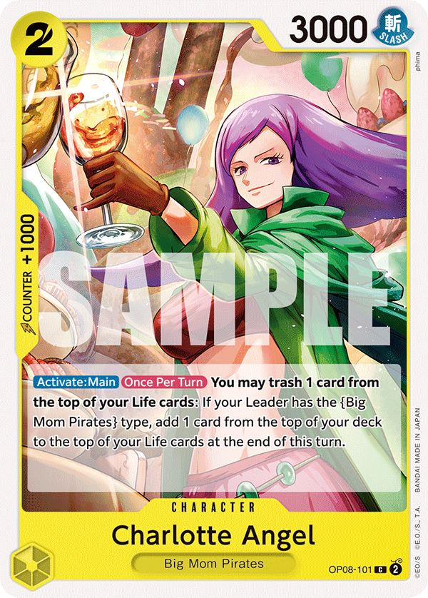 Charlotte Angel OP08-101 One Piece Card Game