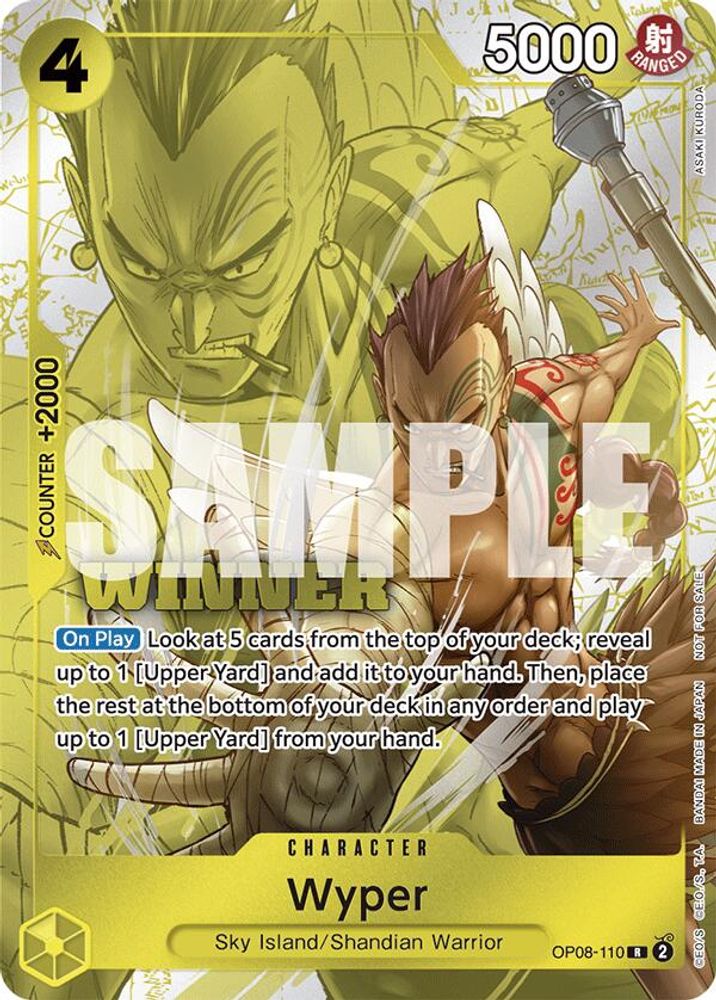 Wyper [Winner] OP08-110 One Piece Card Game