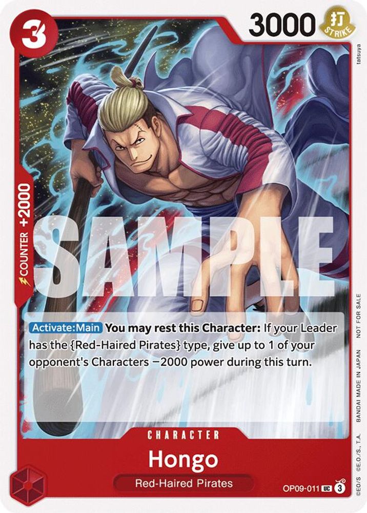Hongo [Tournament Pack Vol. 2] OP09-011 One Piece Card Game