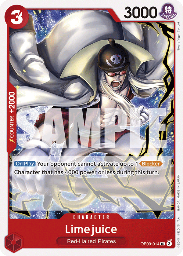 Limejuice OP09-014 One Piece Card Game