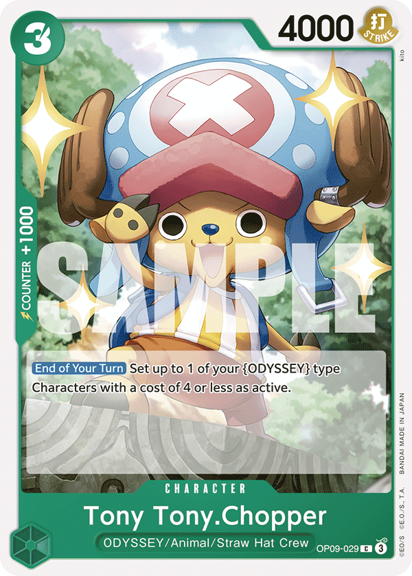 Tony Tony.Chopper OP09-029 One Piece Card Game