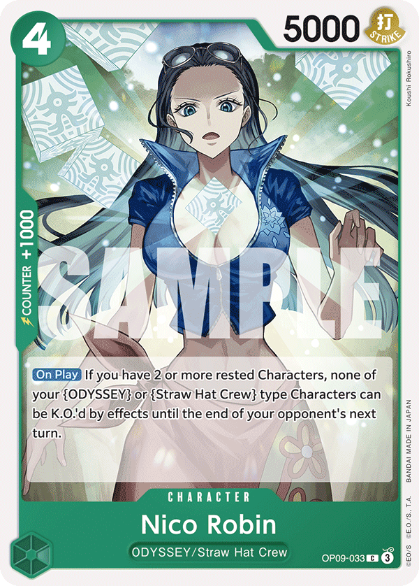 Nico Robin [PRB-02] OP09-033 One Piece Card Game