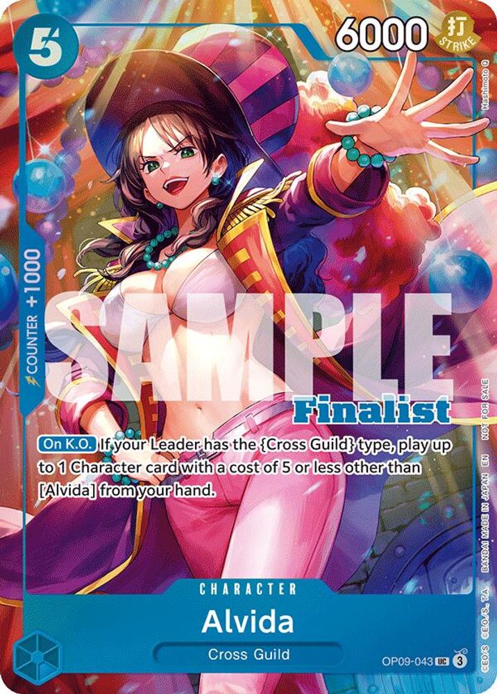 Alvida [Championship 25-26 Finalist] OP09-043 One Piece Card Game