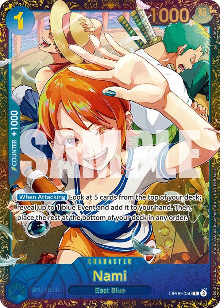 Nami [Championship 25-26] OP09-050 One Piece Card Game