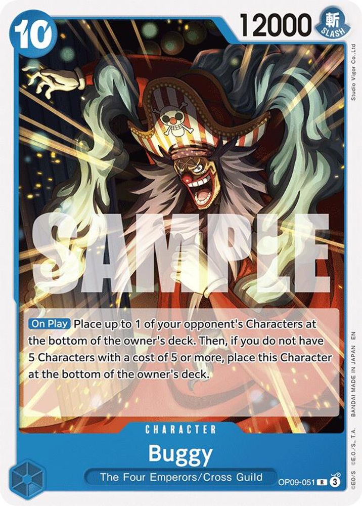 Buggy [Reprint] OP09-051 One Piece Card Game