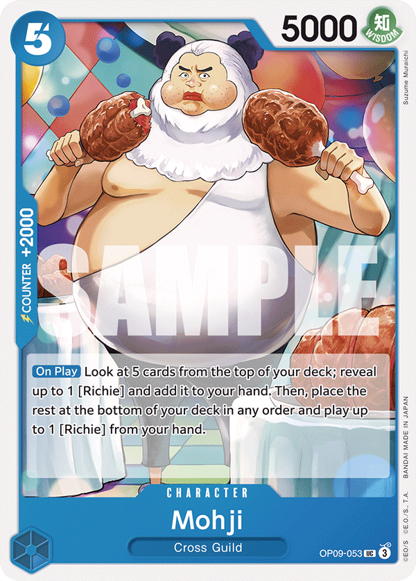 Mohji OP09-053 One Piece Card Game