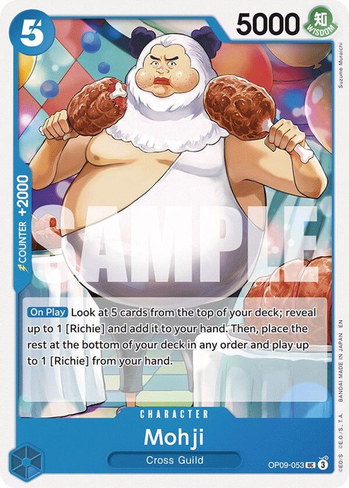 Mohji [Reprint] OP09-053 One Piece Card Game