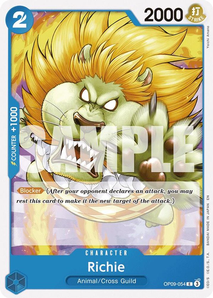 Richie [Reprint] OP09-054 One Piece Card Game