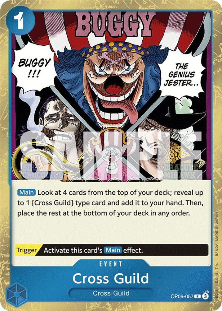 Cross Guild [Foil] OP09-057 One Piece Card Game