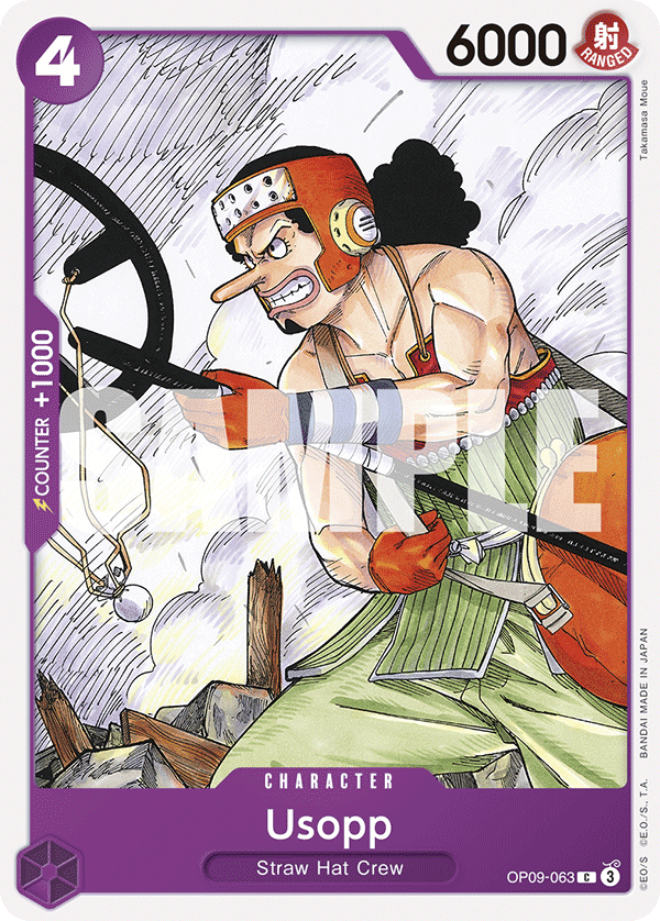 Usopp OP09-063 One Piece Card Game