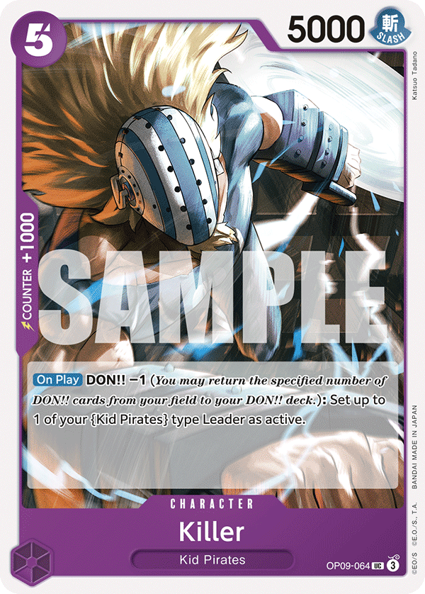 Killer OP09-064 One Piece Card Game