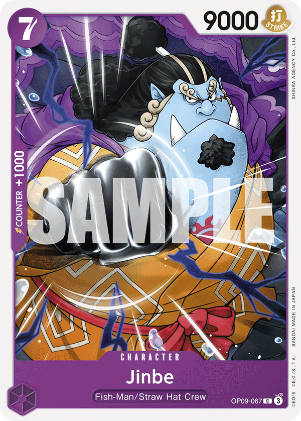 Jinbe OP09-067 One Piece Card Game