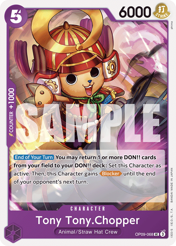 Tony Tony.Chopper OP09-068 One Piece Card Game
