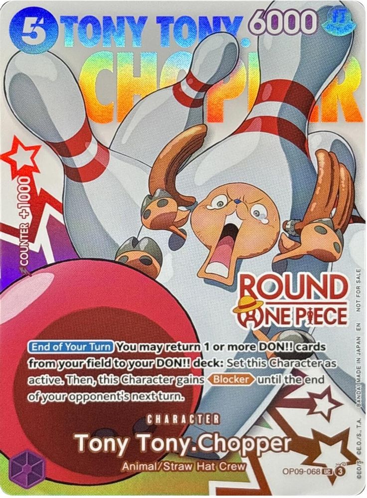Tony Tony.Chopper [Round 1] OP09-068 One Piece Card Game