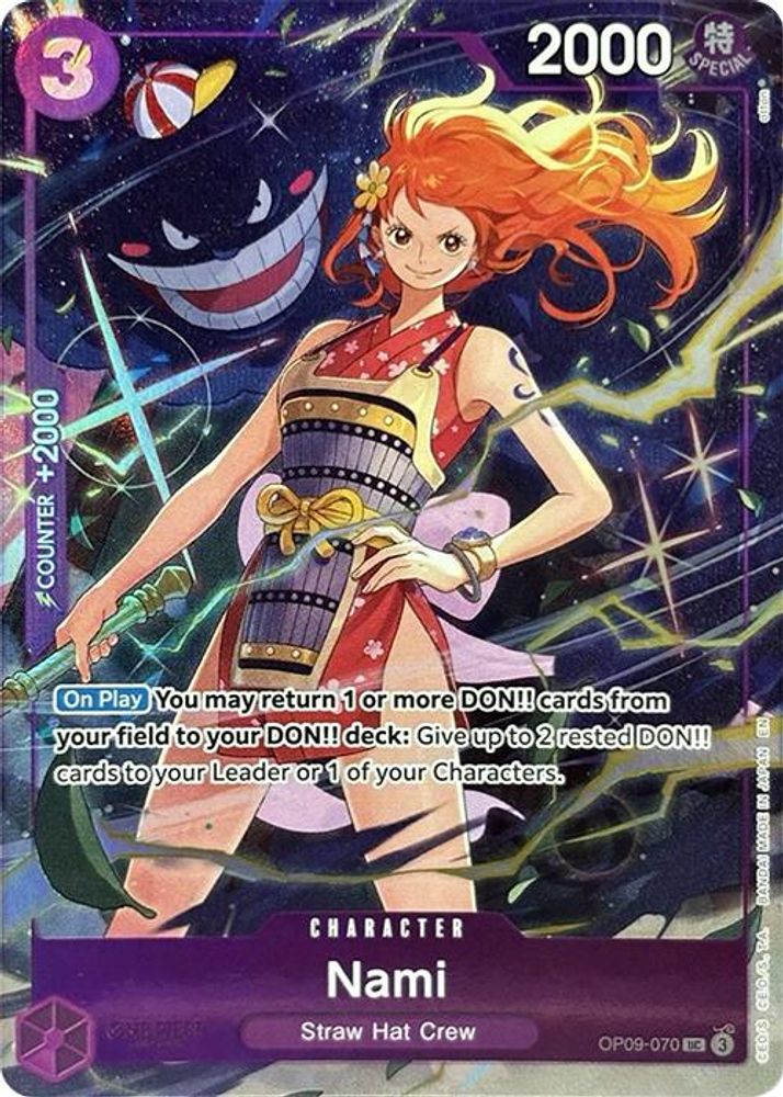 Nami [Best Selection] OP09-070 One Piece Card Game