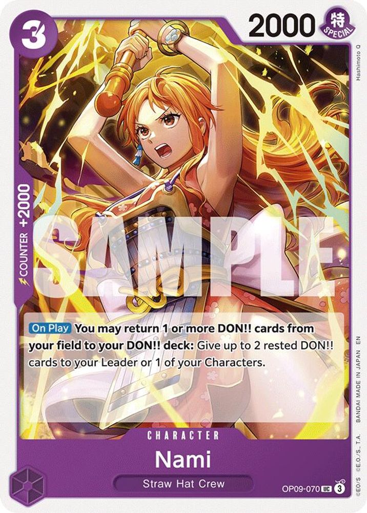 Nami [Reprint] OP09-070 One Piece Card Game