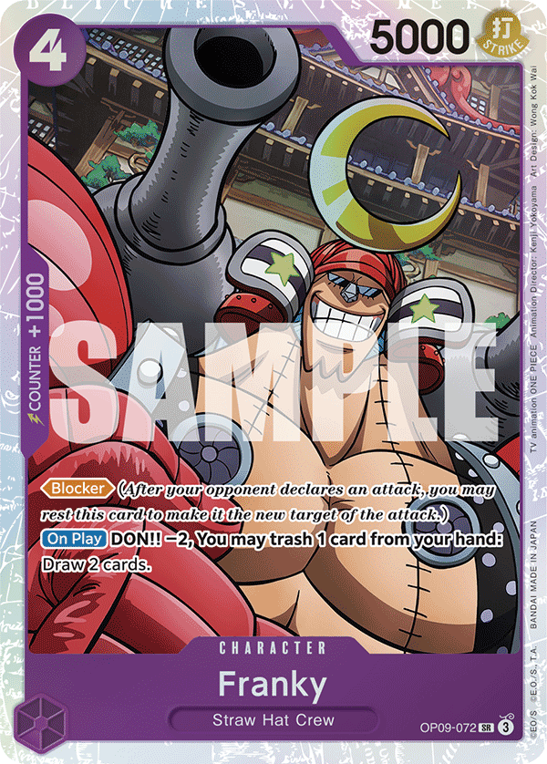Franky [PRB-02] JP OP09-072 One Piece Card Game
