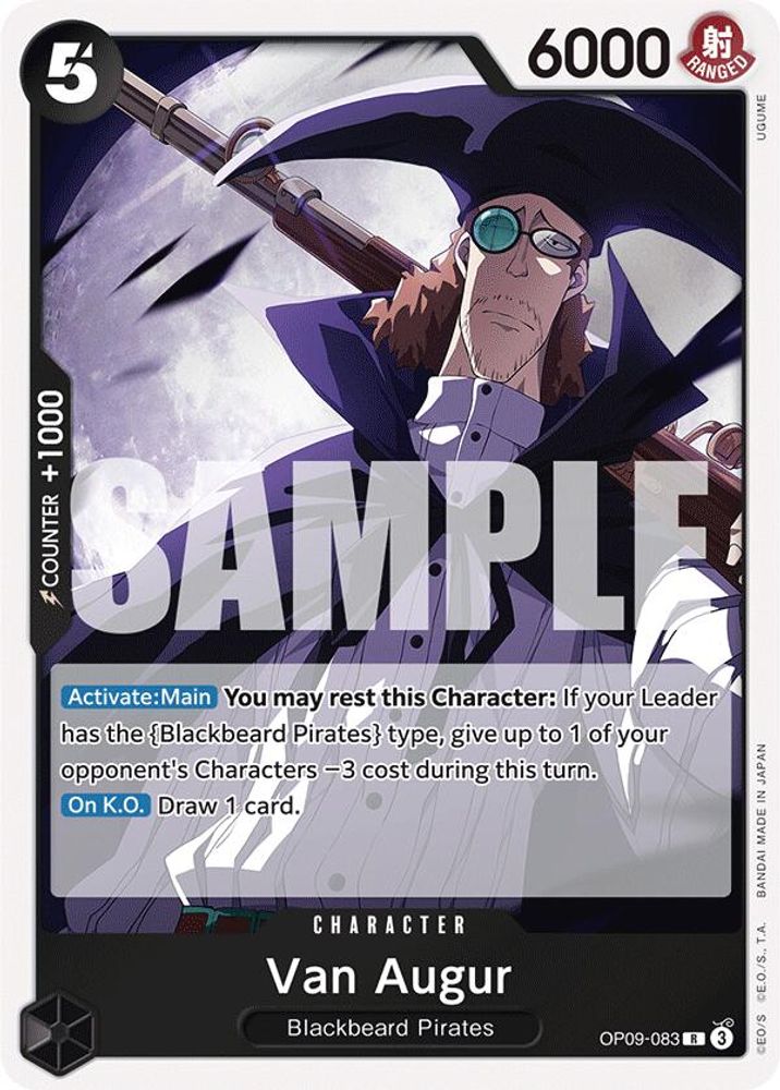 Van Augur [Foil] OP09-083 One Piece Card Game