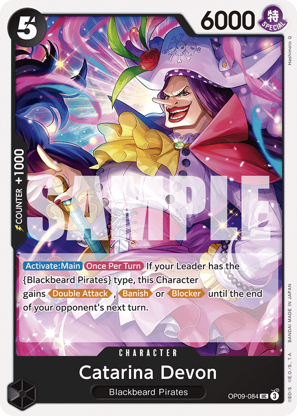 Catarina Devon OP09-084 One Piece Card Game