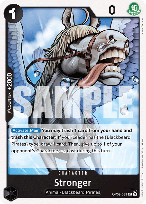Stronger OP09-089 One Piece Card Game