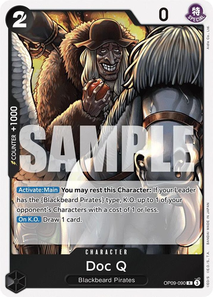 Doc Q [Foil] OP09-090 One Piece Card Game