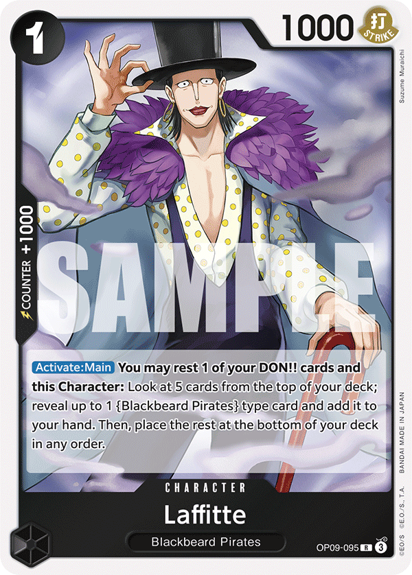 Laffitte OP09-095 One Piece Card Game