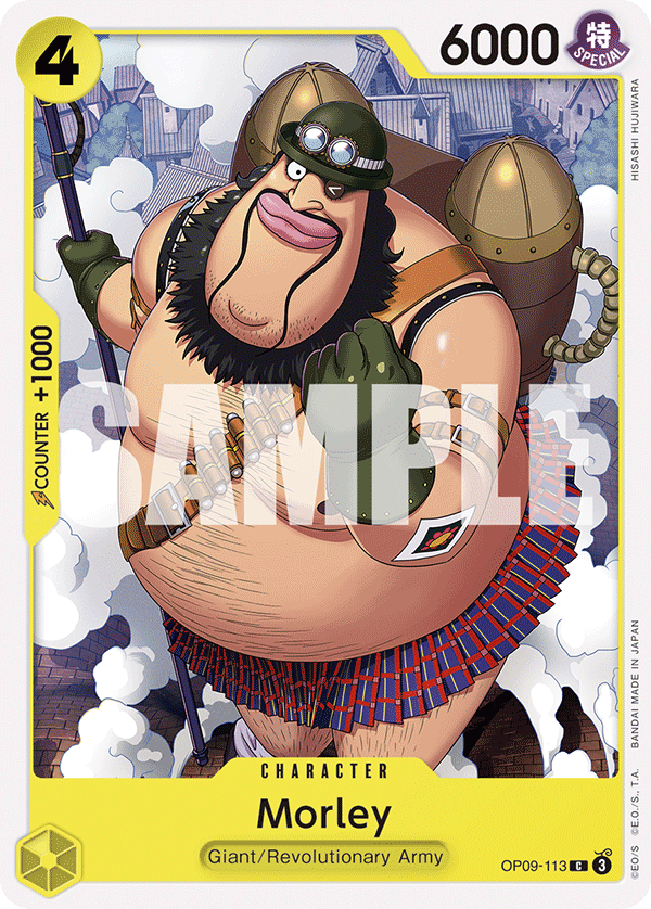 Morley OP09-113 One Piece Card Game
