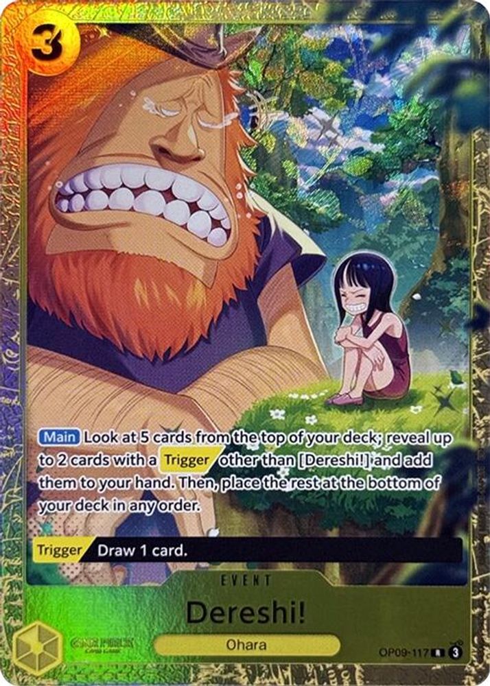 Dereshi! [Best Selection Vol. 4] OP09-117 One Piece Card Game