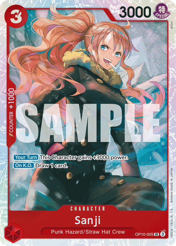 Sanji OP10-005 One Piece Card Game