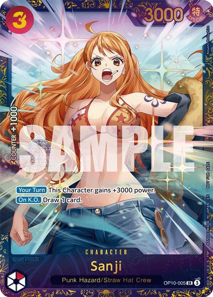 Sanji [Treasure Cup 2025] OP10-005 One Piece Card Game