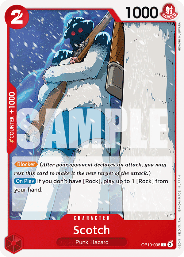 Scotch OP10-008 One Piece Card Game