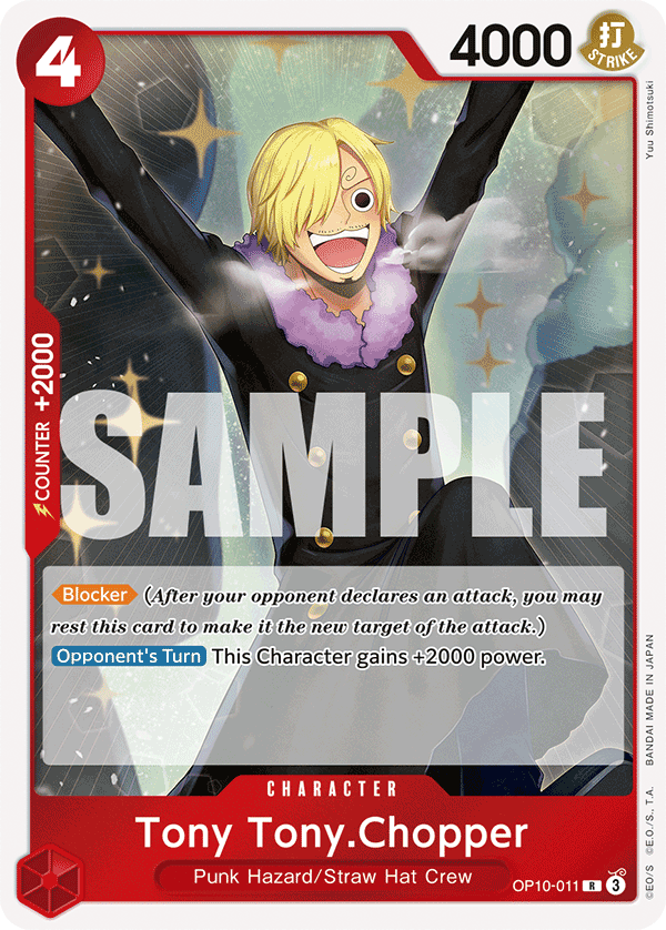 Tony Tony.Chopper [PRB-02] OP10-011 One Piece Card Game