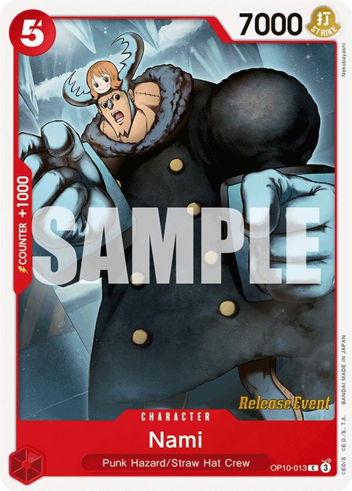 Nami [Release Event] OP10-013 One Piece Card Game