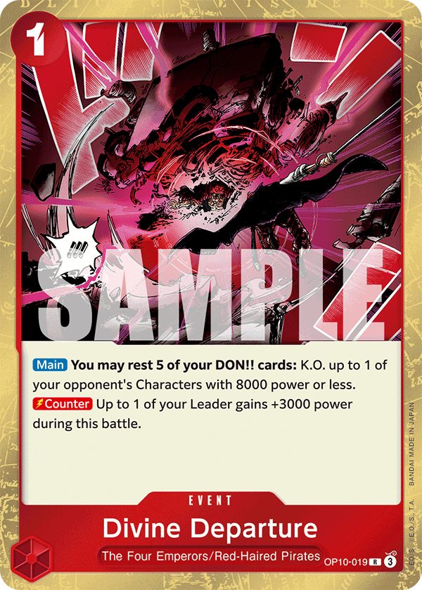 Divine Departure OP10-019 One Piece Card Game