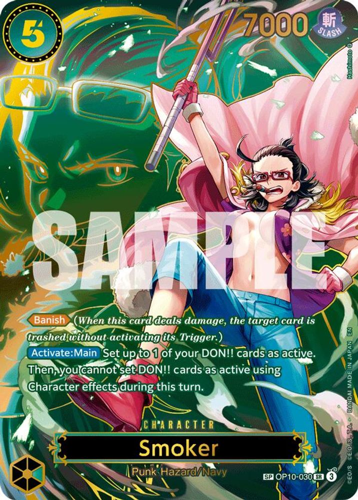 Smoker [SP] OP10-030 One Piece Card Game