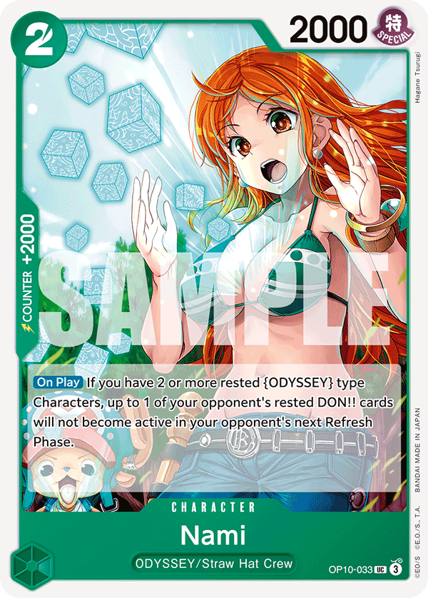 Nami [Saikyo Jump May 2025] JP OP10-033 One Piece Card Game