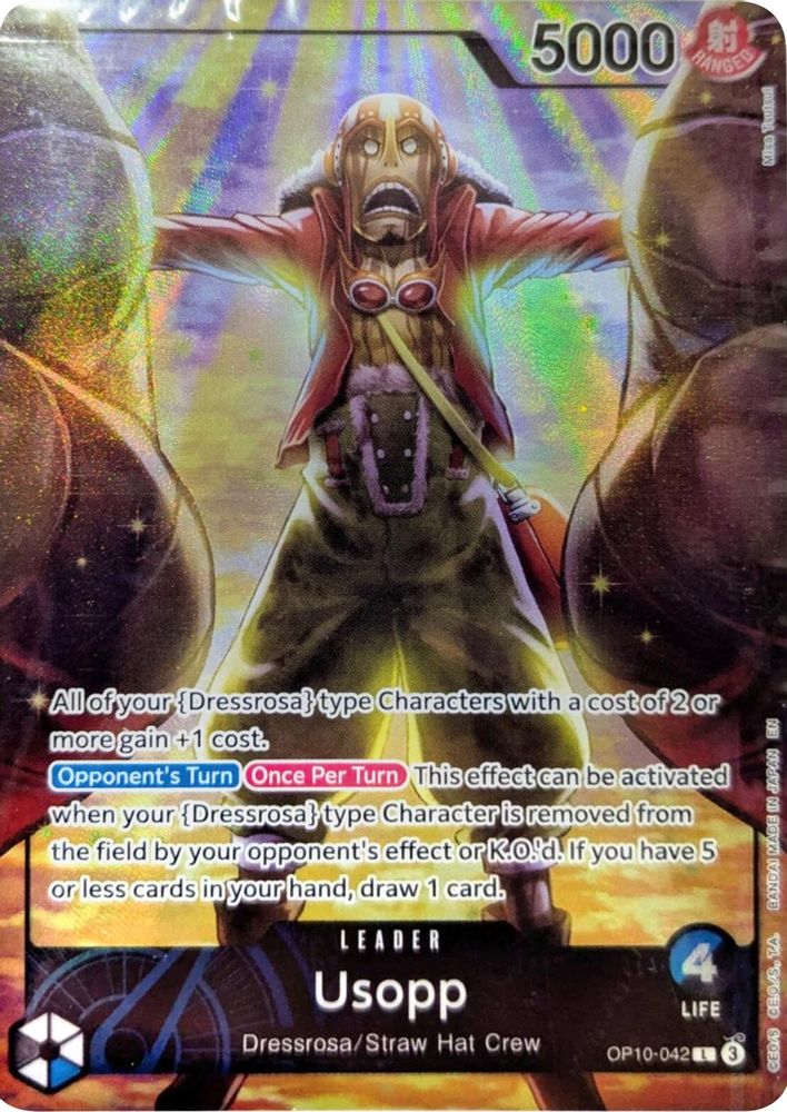 Usopp [Playmat Limited Edition] OP10-042 One Piece Card Game