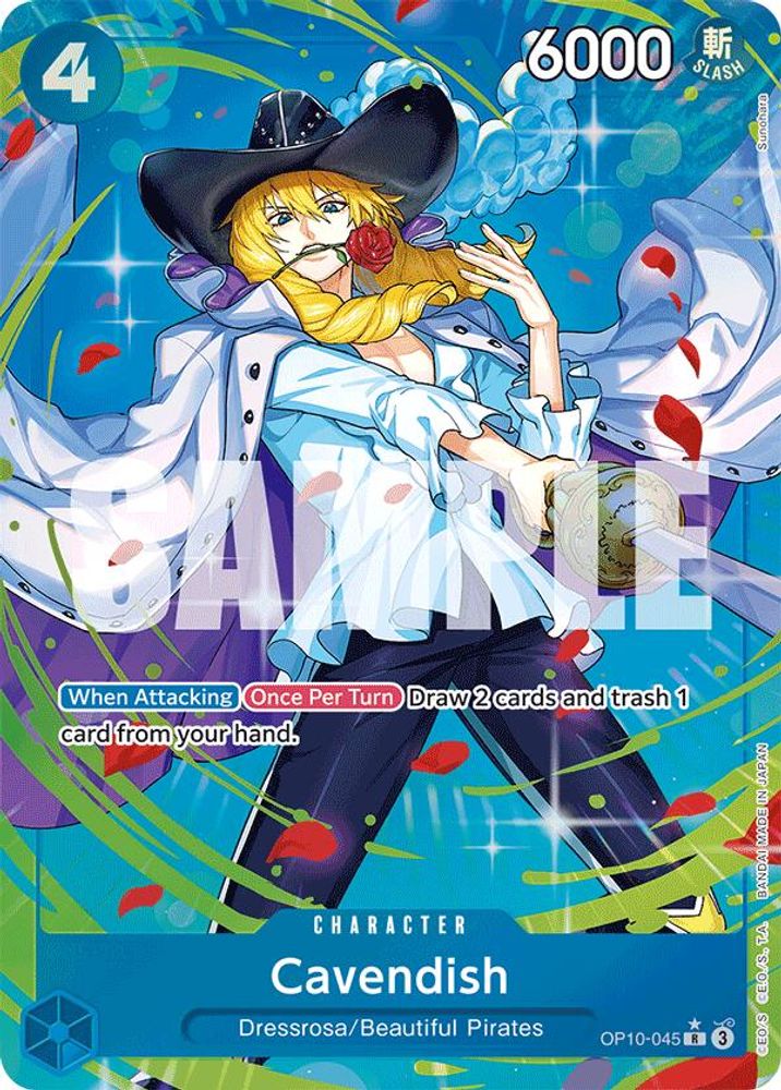 Cavendish [Alternate Art] OP10-045 One Piece Card Game