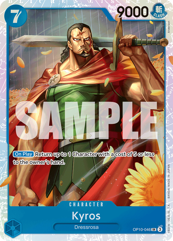 Kyros OP10-046 One Piece Card Game
